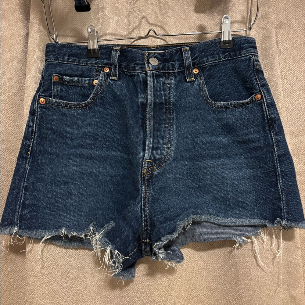 Women’s Levi’s Ribcage Denim Shorts